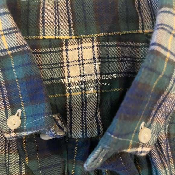 Vineyard Vines sz 10-12 Boys Shirt - Picture 2 of 4